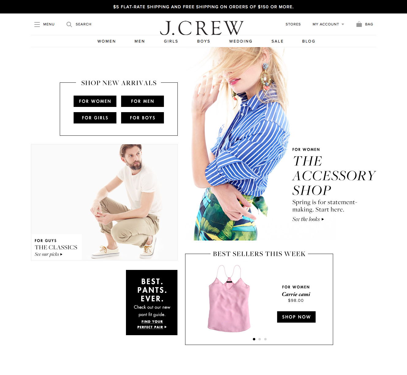 homepage